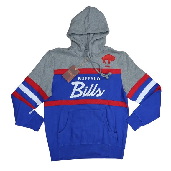 Mitchell & Ness Buffalo Bills NFL Throwbacks Head Coach Hoodie Sweatshirt